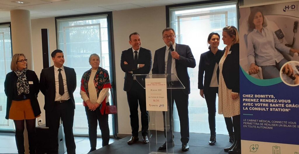 inauguration officielle cabine télémedecine blois