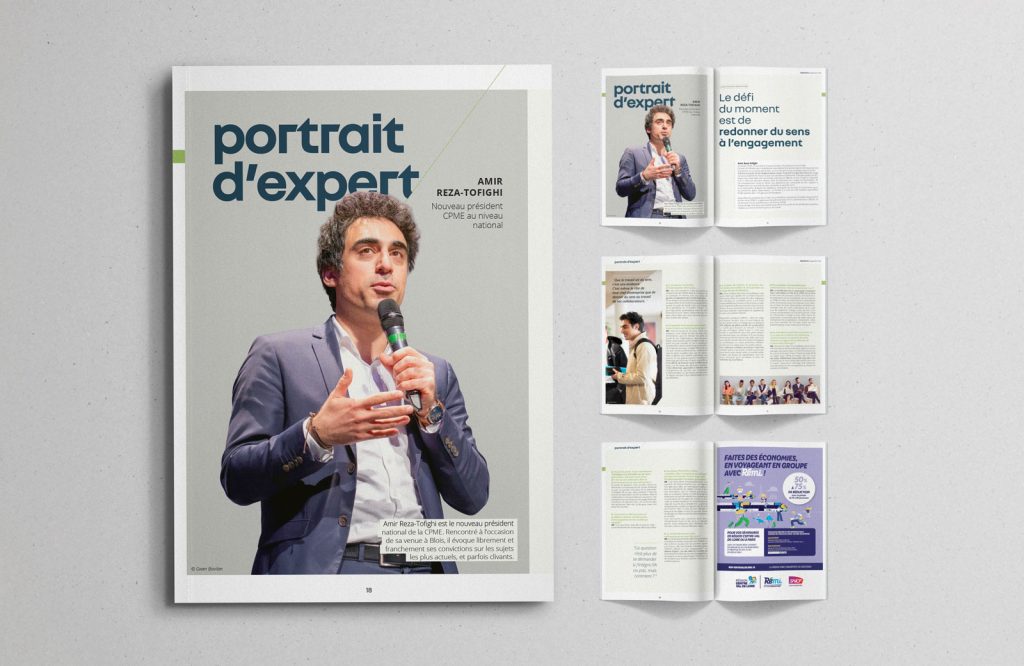 Le portrait d'expert : Amir Reza-Tofighi, nouveau président de la CPME au niveau national