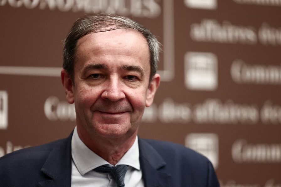 Bernard Fontana va bien succéder à Luc Rémont au poste de PDG d'EDF © Thibaud MORITZ / AFP