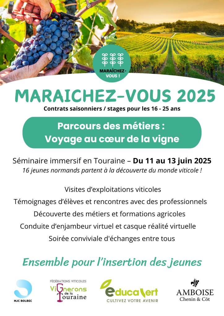 Affiche com Voyage au coeur de la vigne 11,12 et 130625