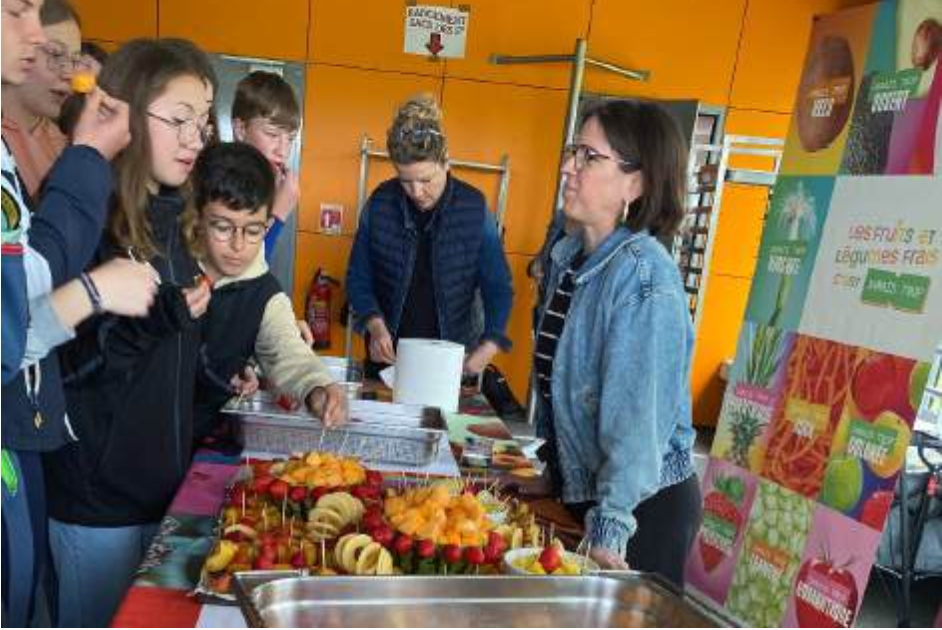 interfel tournée collèges fruits et légumes 2025