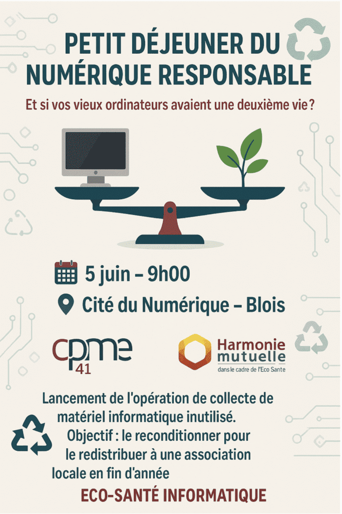 Un petit déjeuner pour un numérique responsable à Blois