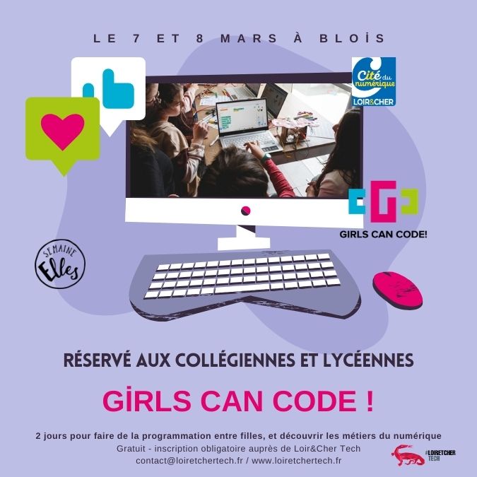 GirlsCanCode! Collégiennes & Lycéennes