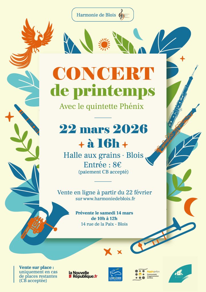 Concert de Printemps de l'Harmonie de Blois
