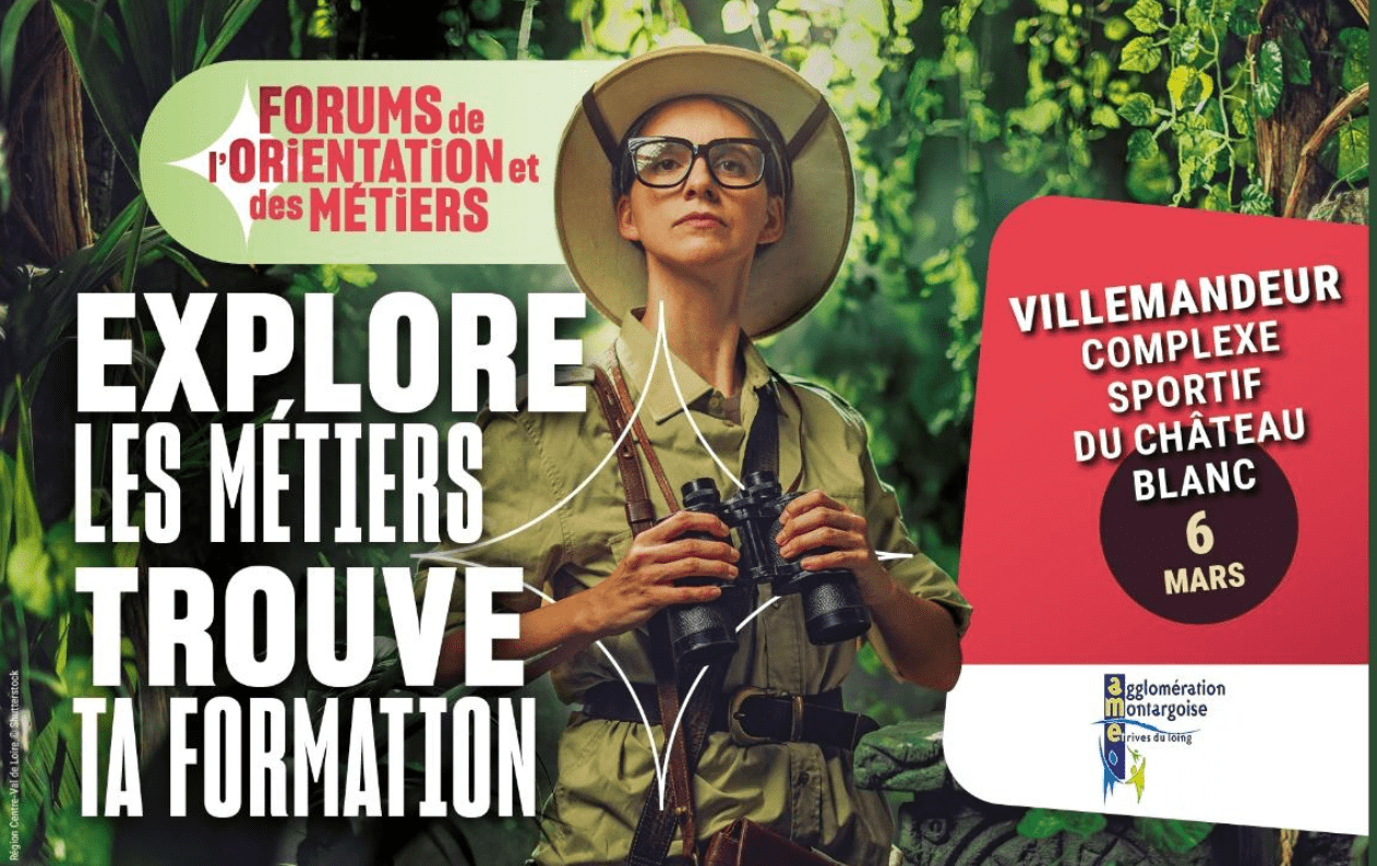 Forum de l'Orientation et des métiers de Villemandeur - Vendredi 6 mars 2026