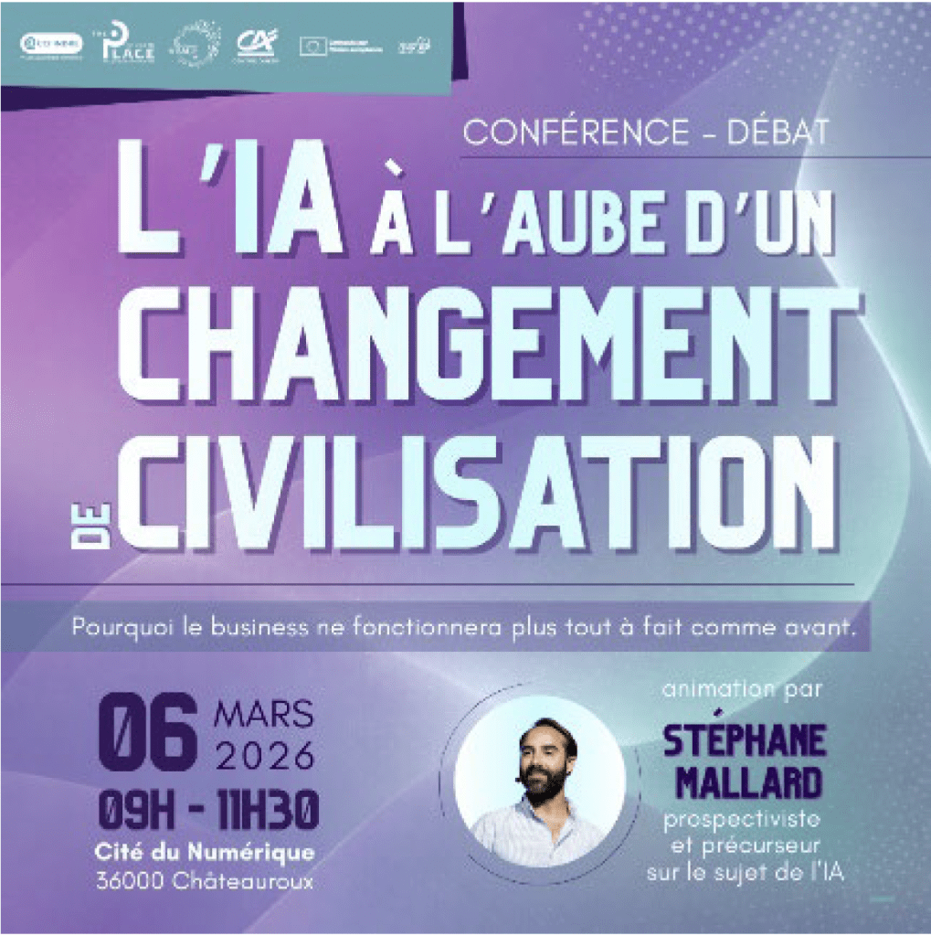 Conférence de Stéphane Mallard L’IA - À l’aube d’un changement de civilisation