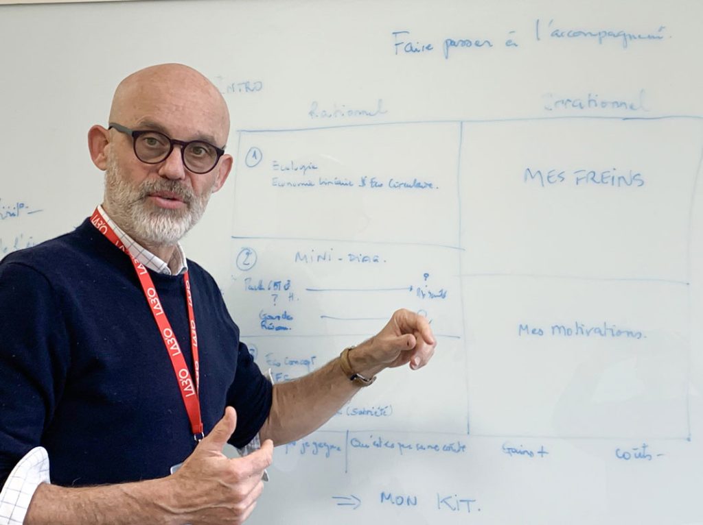 Blaise Tahmasseb, fondateur de l'institut O3A (appréhender, accompagner, agir)