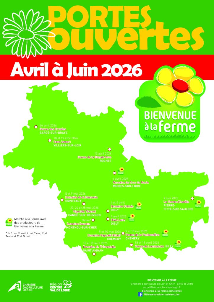 CA41 - Les Portes Ouvertes Bienvenue à la Ferme continuent en mai !