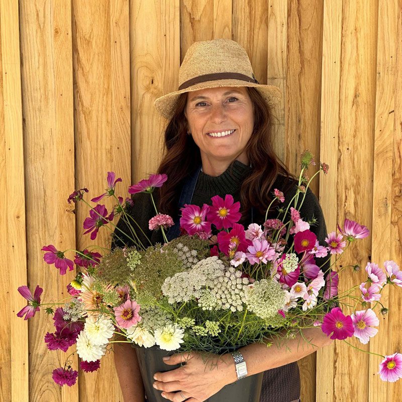 Florence Soulier, la tourangelle qui cultive la beauté de la fleur française