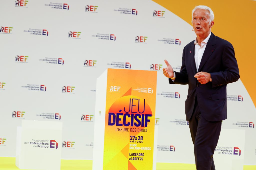 Patrick Martin, président du MEDEF