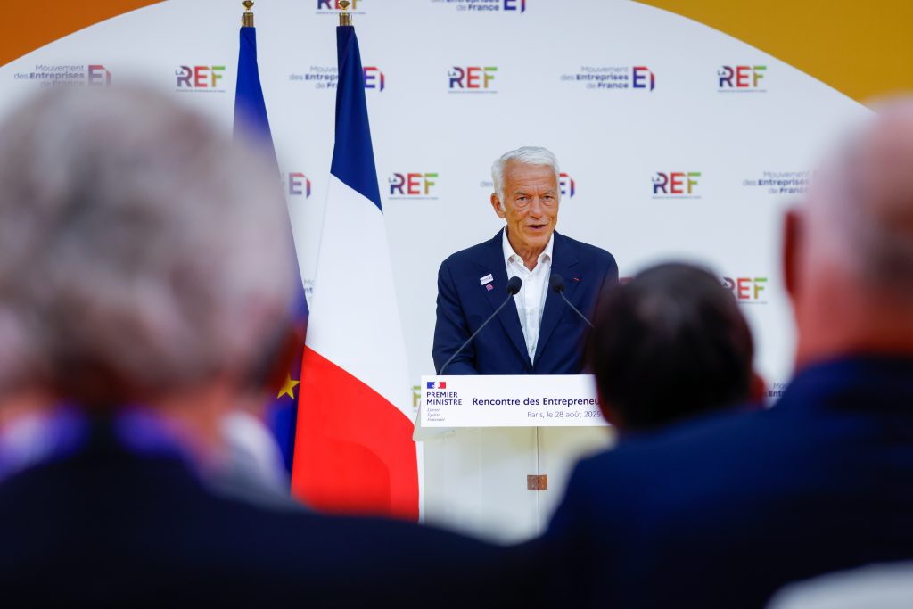 Patrick Martin, président du MEDEF