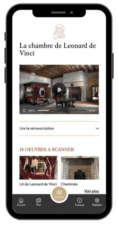 Lancement d'Ollie Scan au château du Clos Lucé, découvrez le patrimoine grâce à l'IA