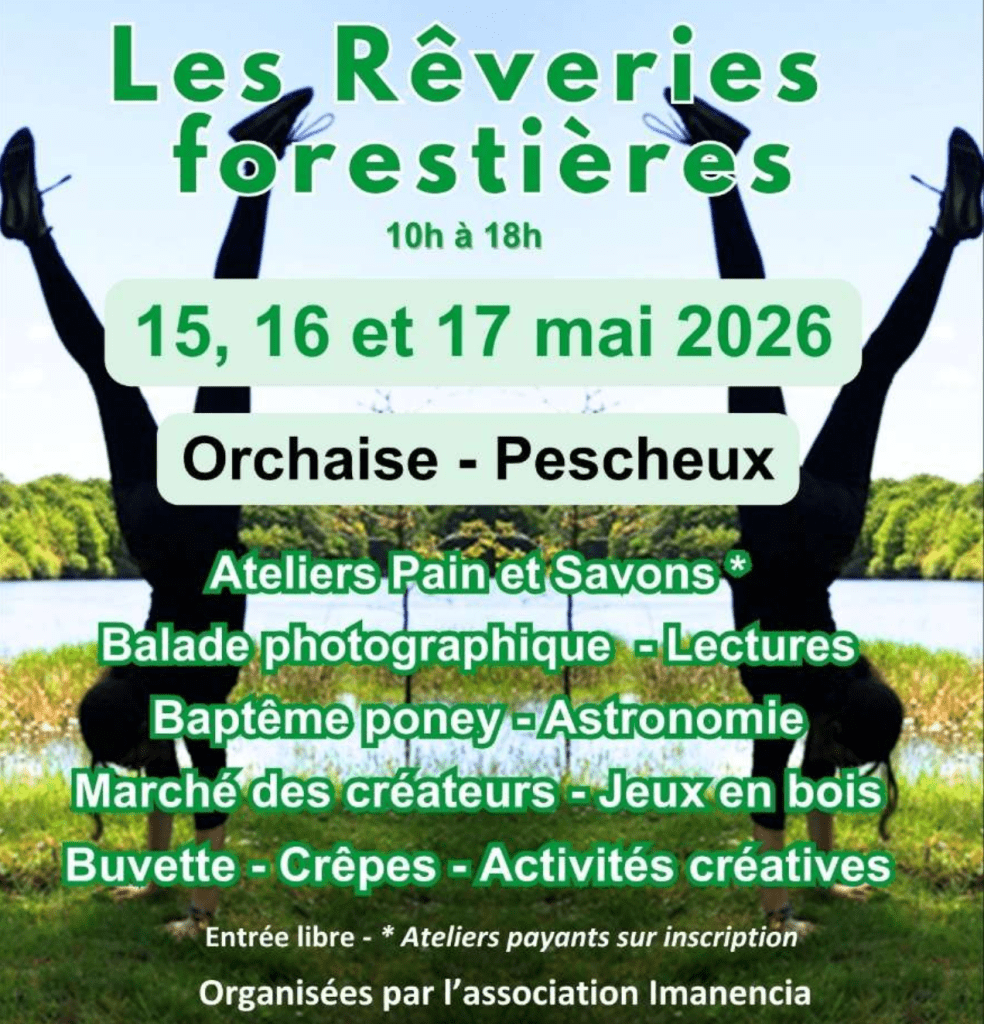 Les Rêveries Forestières - 15, 16 et 17 mai 2026