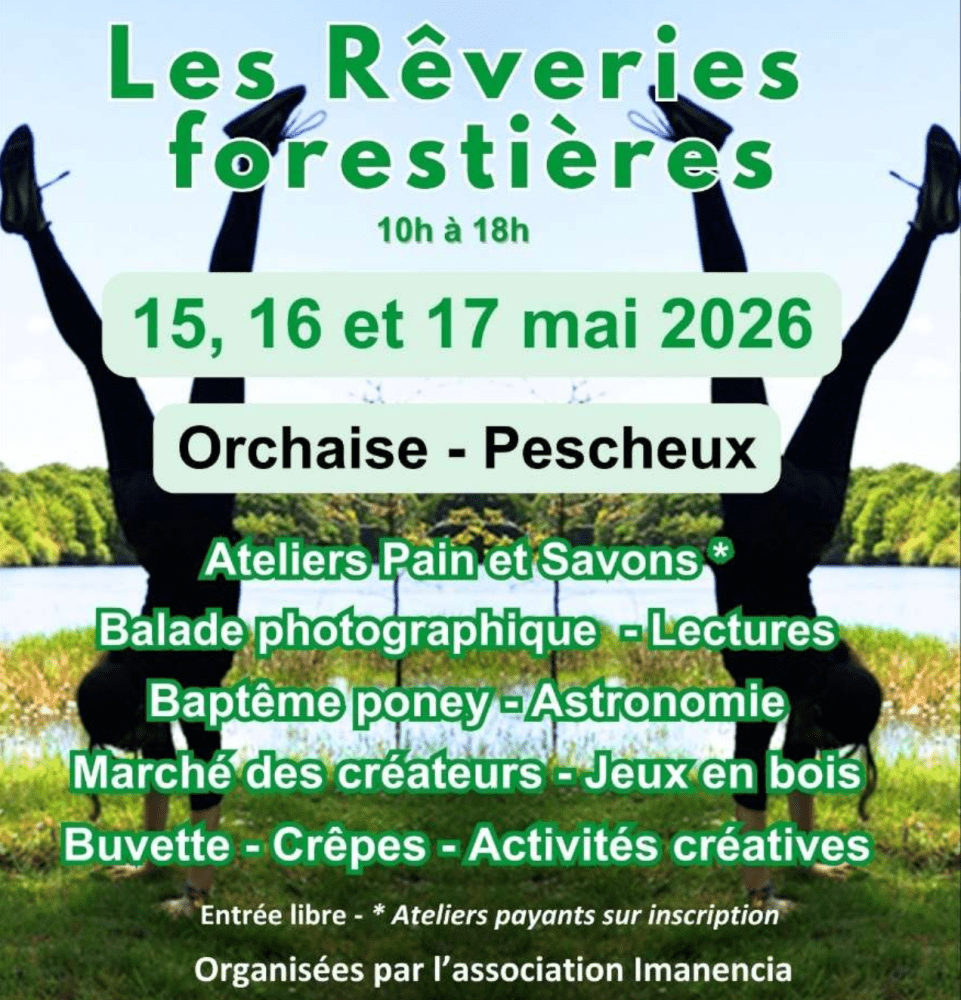 Les Rêveries Forestières - 15, 16 et 17 mai 2026