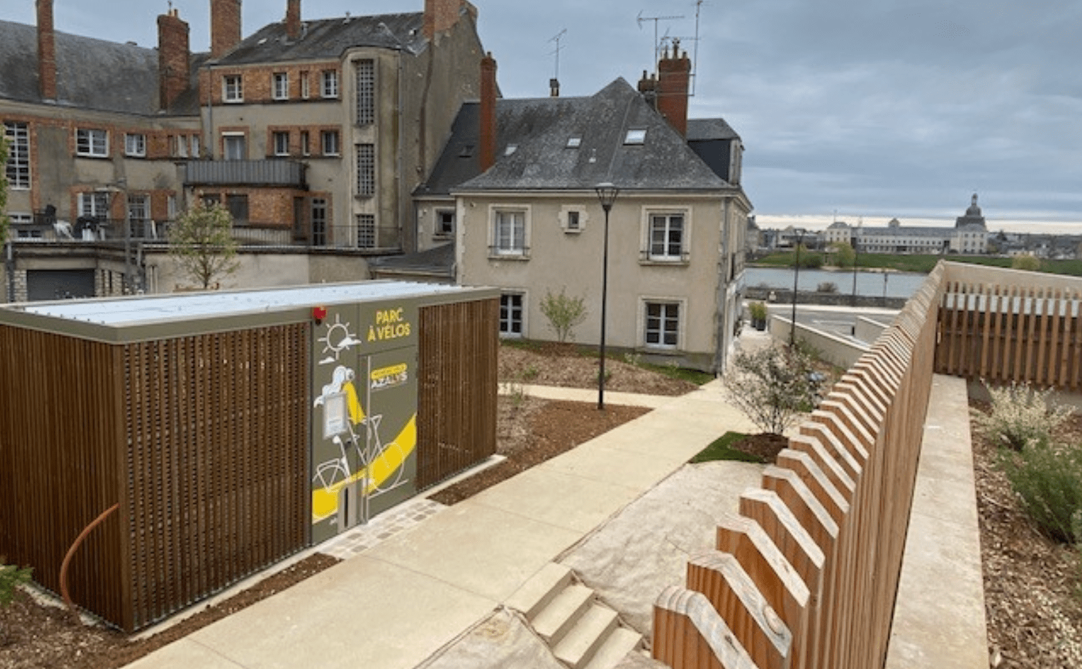 Nouveau parc à vélos sécurisé Azalys à Blois !